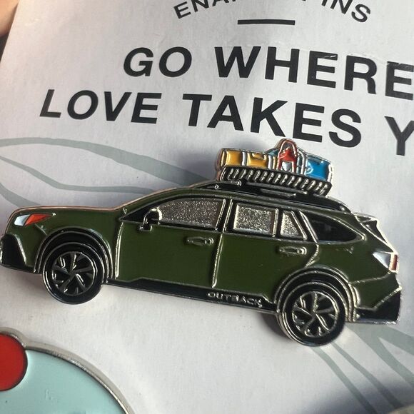 Subaru Outback Limited Edition Enamel Pin Set - Picture 5 of 10